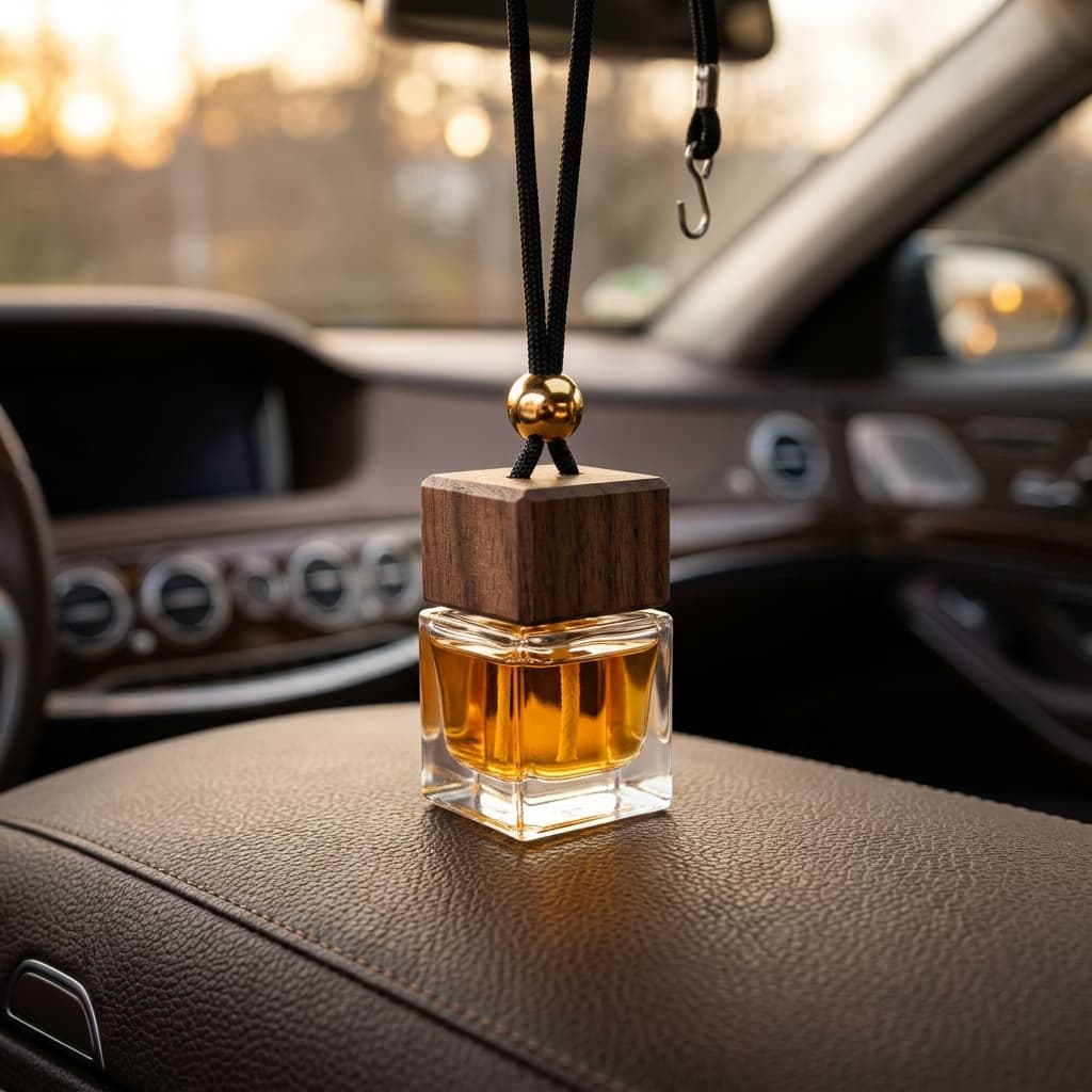 Qayra handcrafted wood cap diffuser bottle
